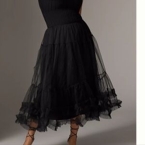 Anthropologie SAISON Tulle Dress 3X